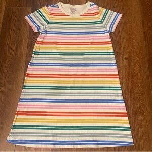 Hanna Andersson colorful rainbow striped dress